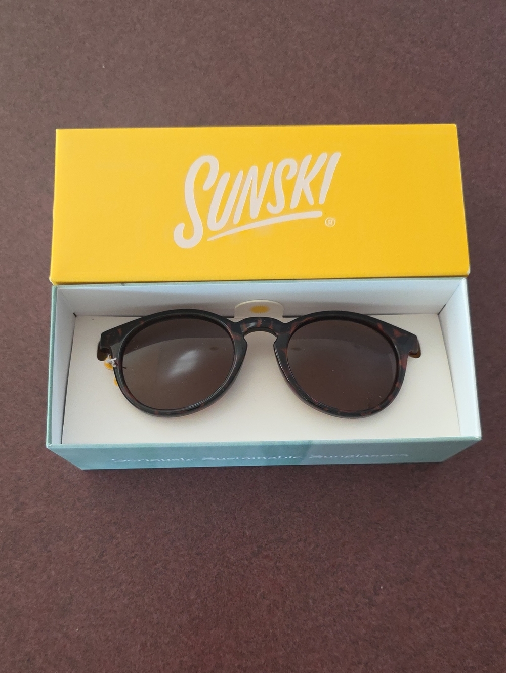 Sunski Women’s Tortoiseshell Dipsea Sunglasses - Brown Lenses